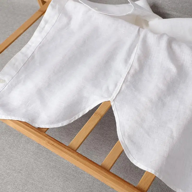 Camisa Gasa Hombre Coreana Manga Larga