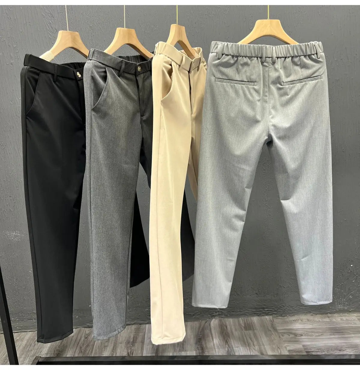 Pantalones Traje Hombre Negocios