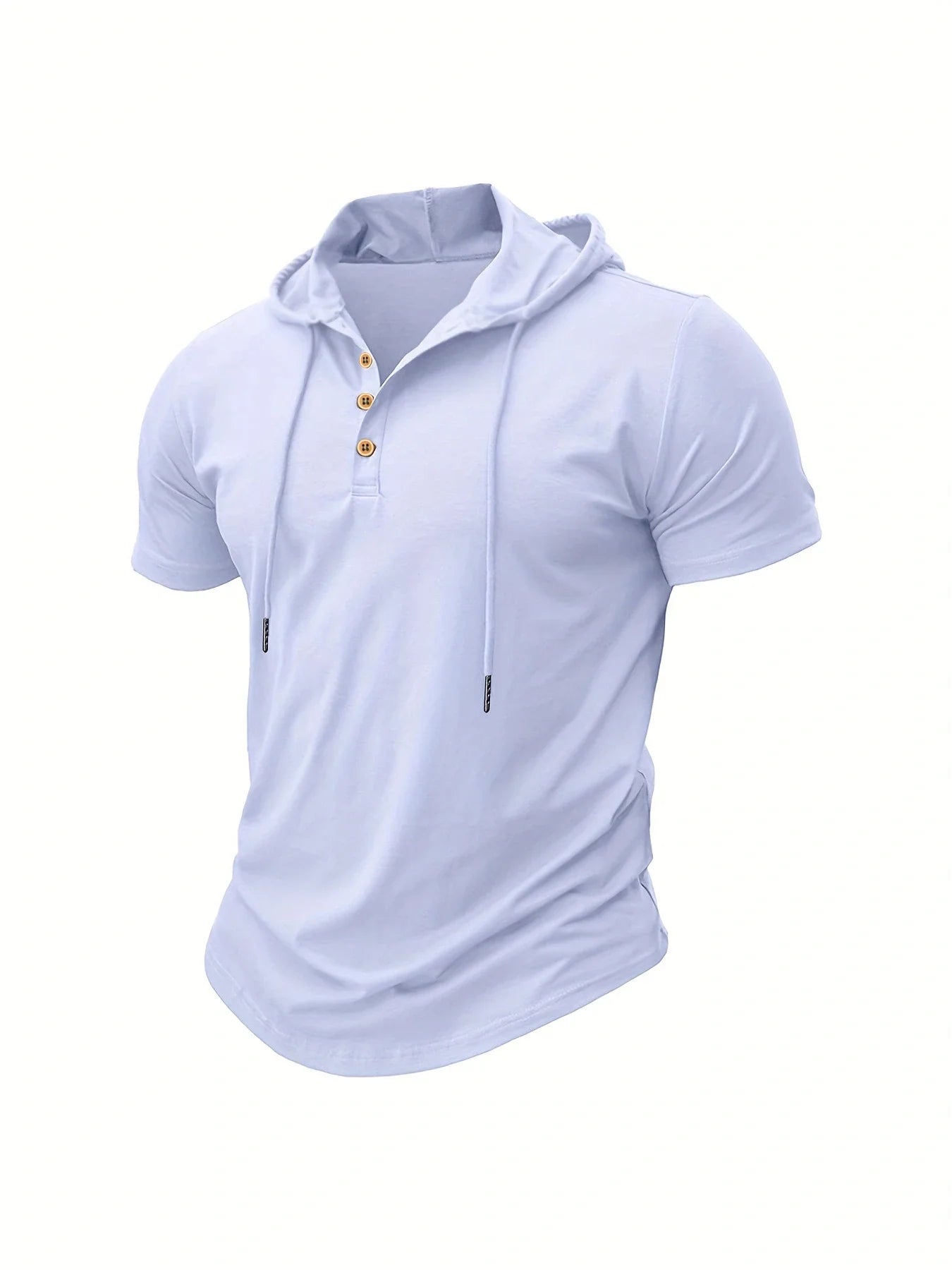 Camiseta Capucha Deportiva Hombre Fitness
