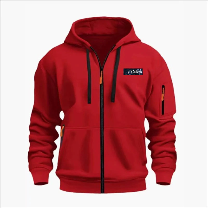 Sudadera Capucha Cremallera Hombre