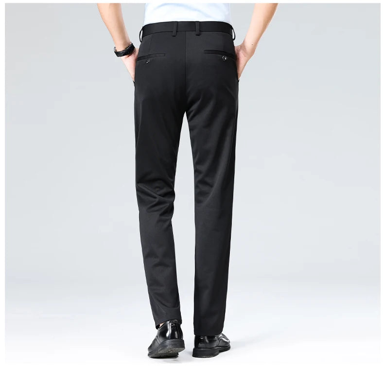 Pantalones Traje Hombre Elásticos