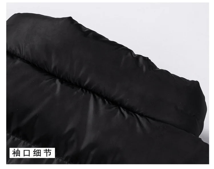 Parka Cálida Hombre Invierno Abrigo