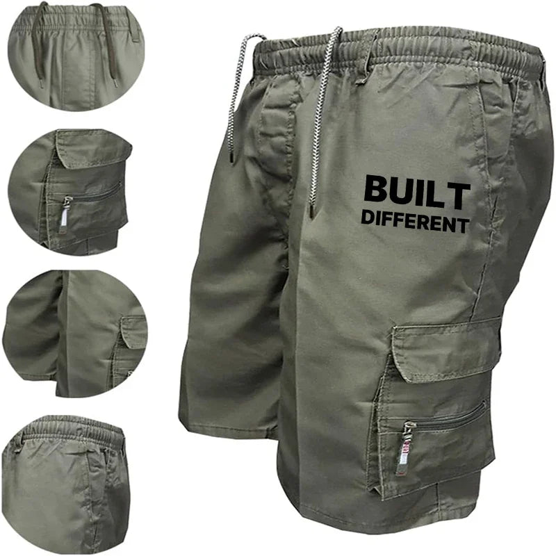 Pantalones Cortos Cargo Camuflaje Hombre