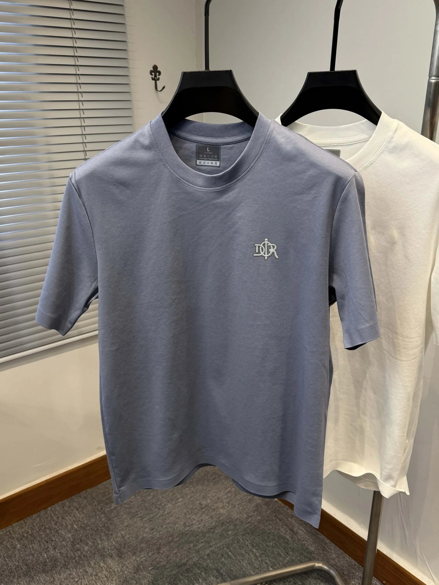 Camiseta Cuello Redondo Hombre Algodón