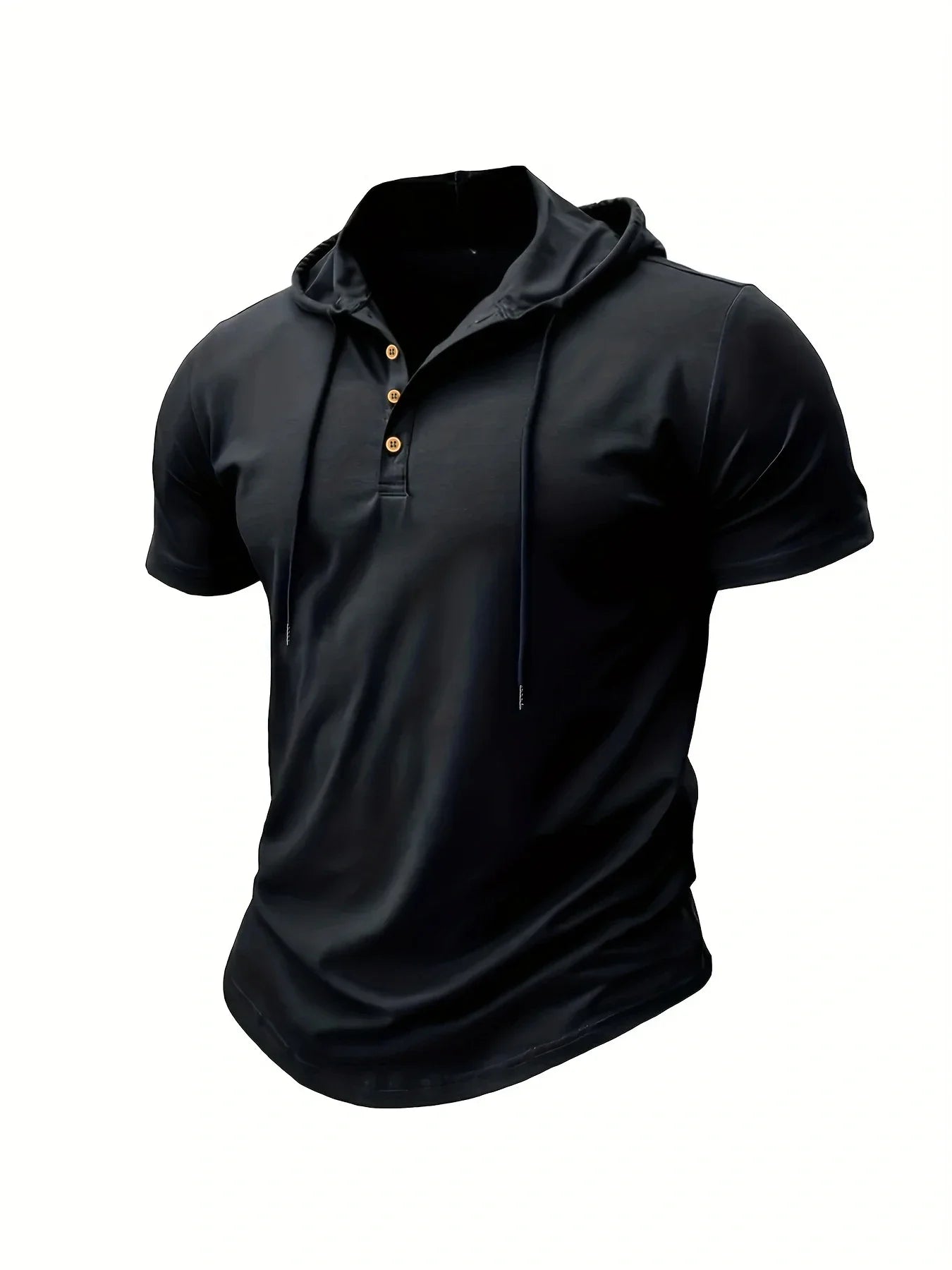 Camiseta Capucha Deportiva Hombre Fitness