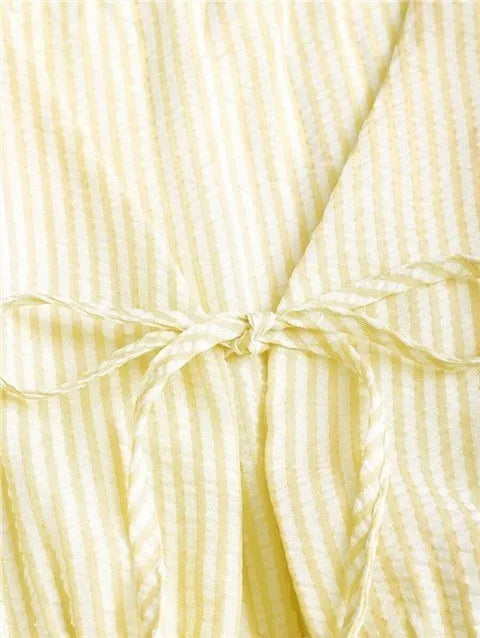 Conjunto Casual Rayas Verano Chaleco Pantalones