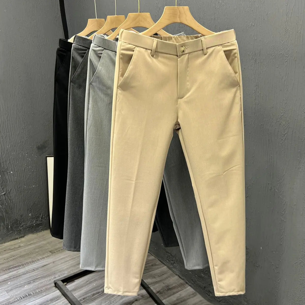 Pantalones Traje Hombre Negocios