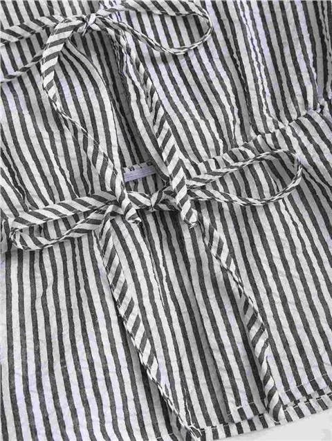 Conjunto Casual Rayas Verano Chaleco Pantalones