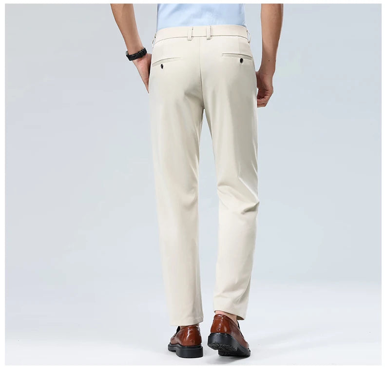 Pantalones Traje Hombre Elásticos