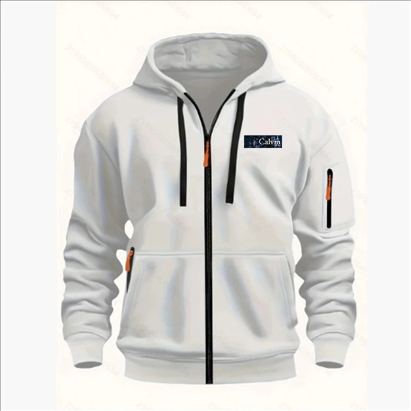 Sudadera Capucha Cremallera Hombre