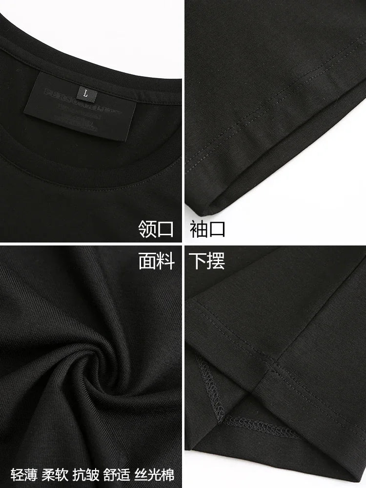 Camiseta Hombre Diamantes Manga Corta