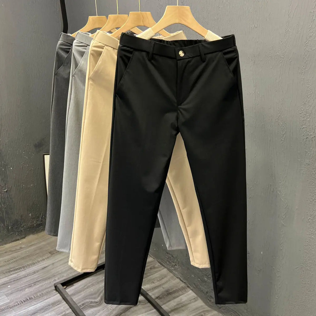 Pantalones Traje Hombre Negocios