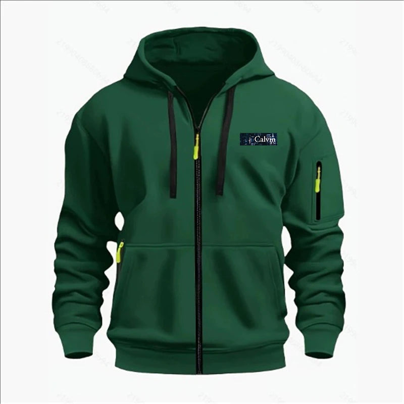 Sudadera Capucha Cremallera Hombre