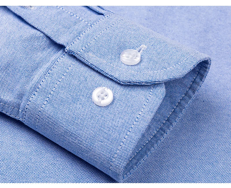 Camisa Oxford Algodón Hombre Formal