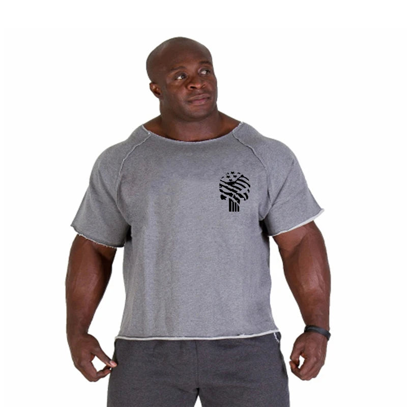 Camiseta Culturismo Hombre Holgada