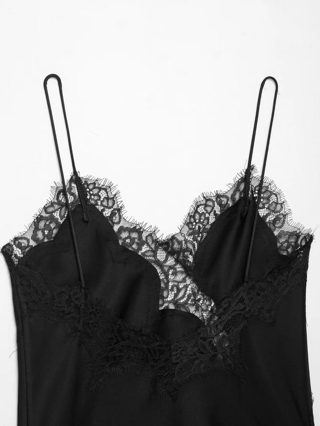 Top Corto Encaje Sexy Espalda Descubierta