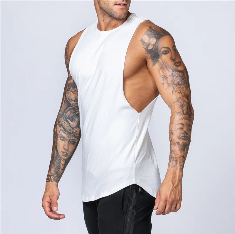 Camiseta Sin Mangas Gimnasio Hombre