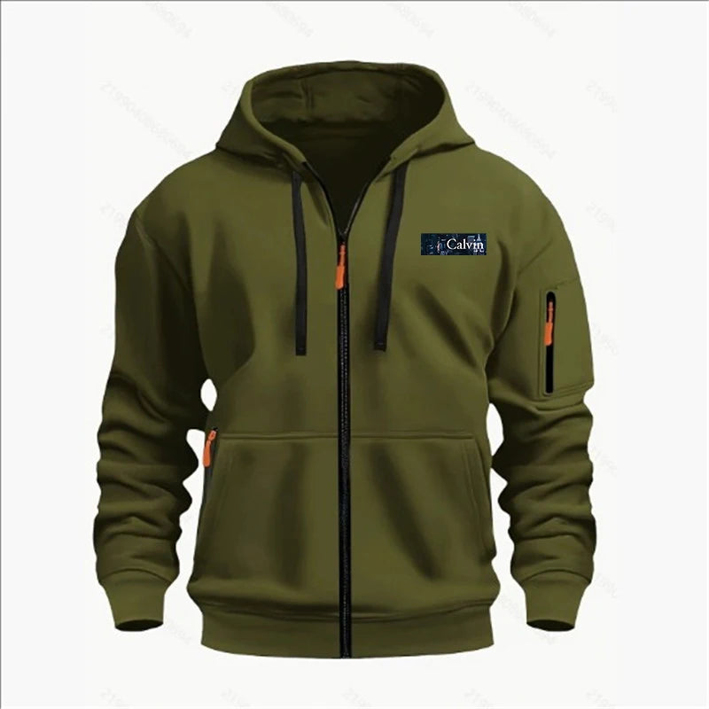 Sudadera Capucha Cremallera Hombre