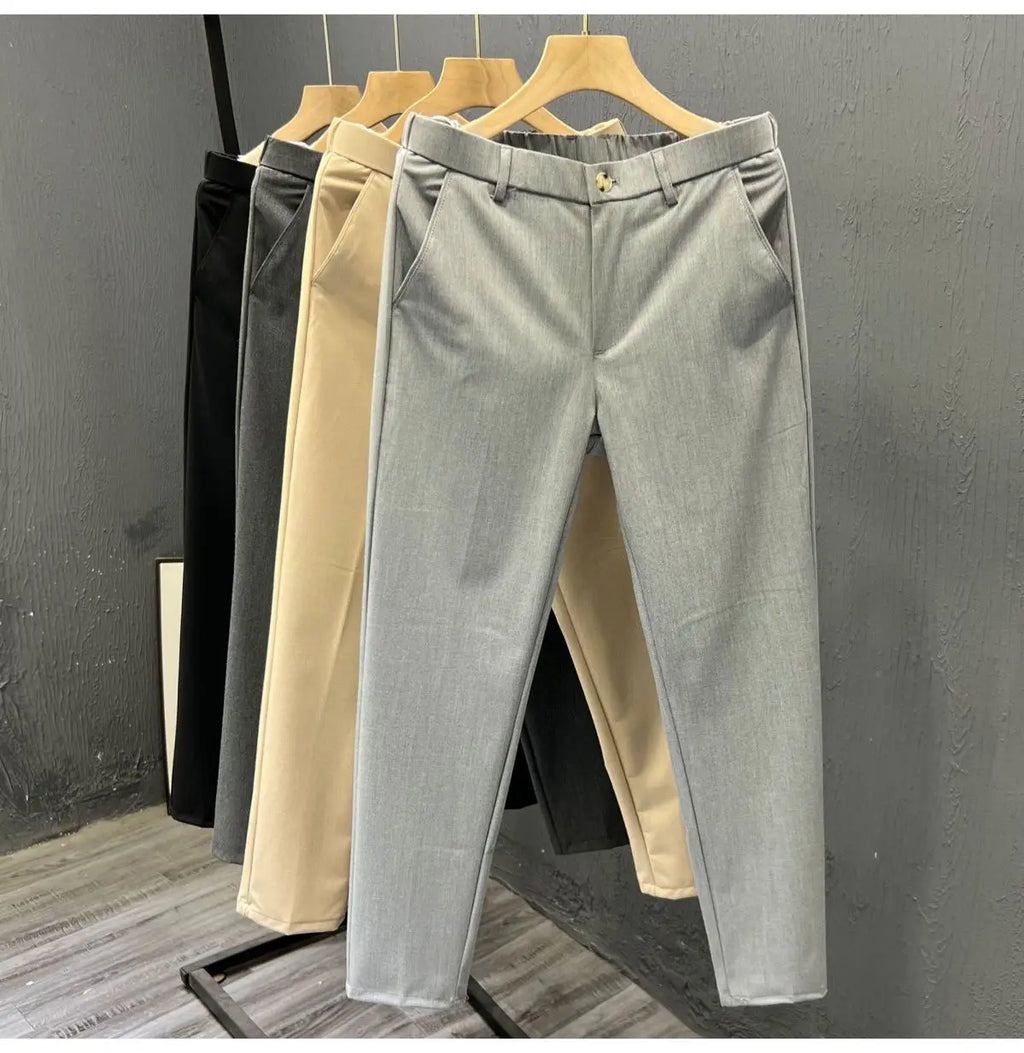 Pantalones Traje Hombre Negocios