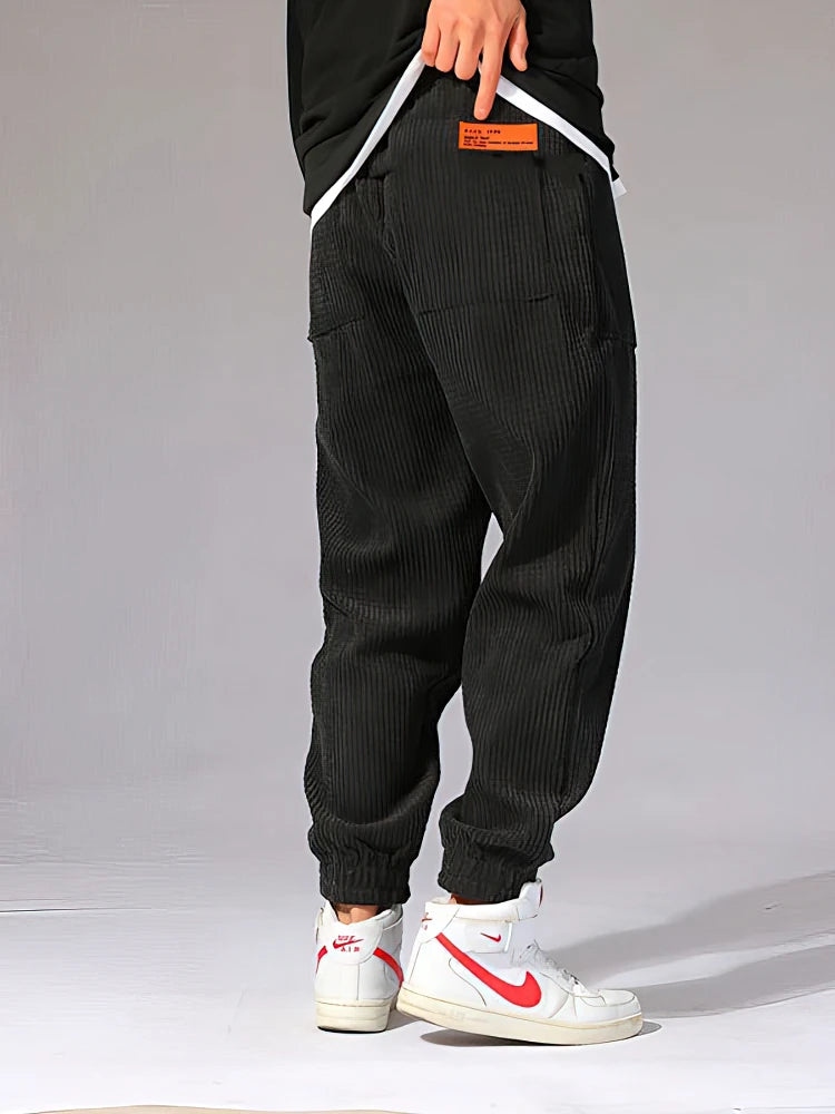 Pantalones Pana Hombre Invierno Cálidos