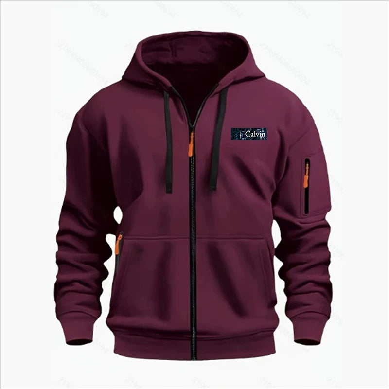 Sudadera Capucha Cremallera Hombre