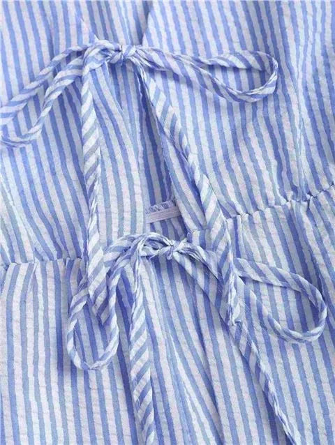 Conjunto Casual Rayas Verano Chaleco Pantalones