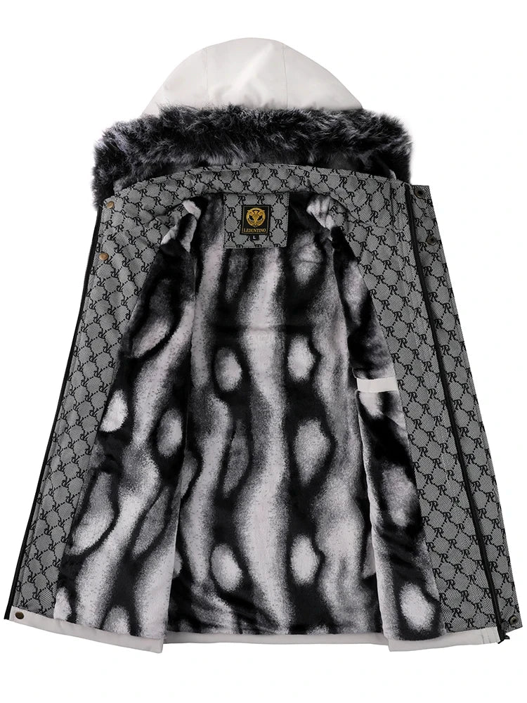 Chaqueta Algodón Capucha Hombre Invierno