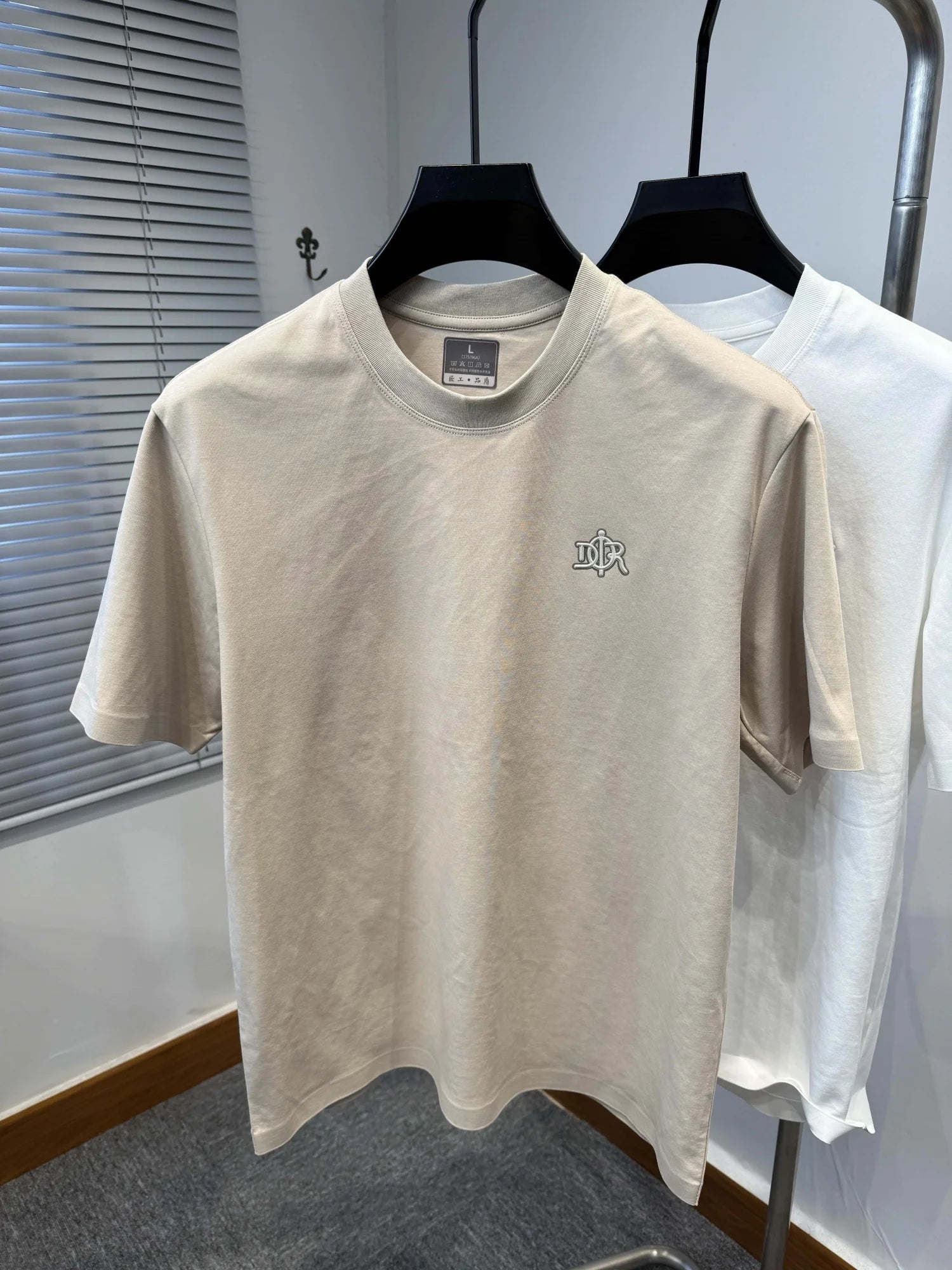 Camiseta Cuello Redondo Hombre Algodón