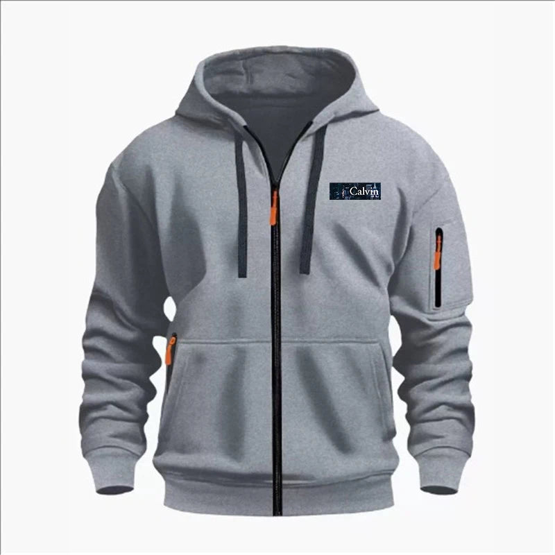 Sudadera Capucha Cremallera Hombre