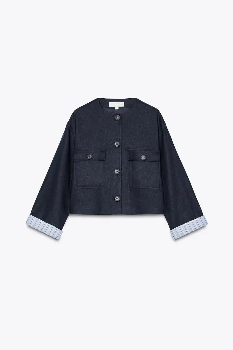 Conjunto Chaqueta Lino Pantalones Casual