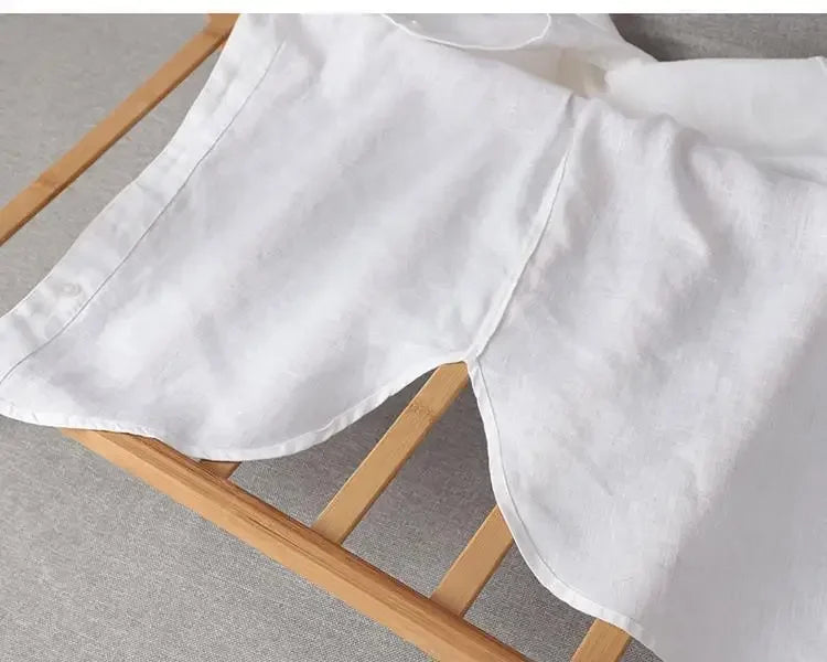 Camisa Gasa Hombre Coreana Manga Larga